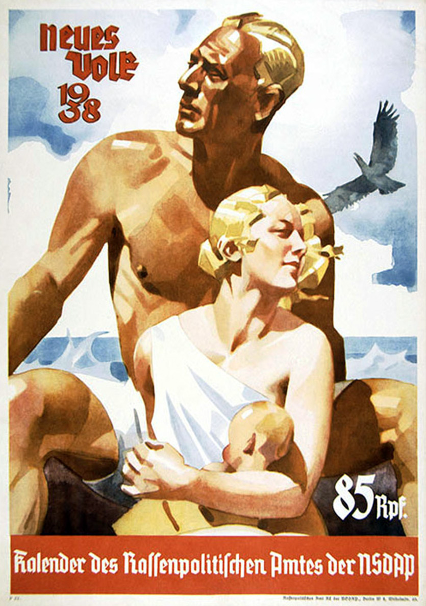 Couverture d'un magazine du parti Nazi