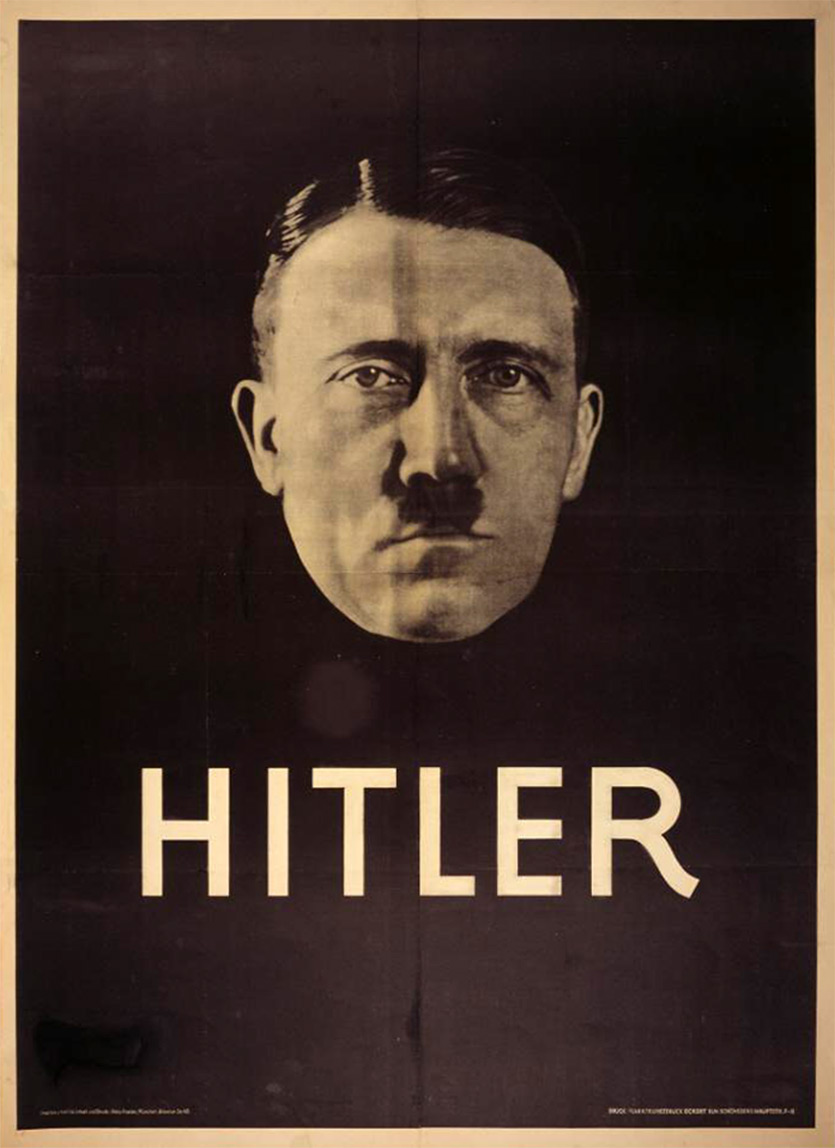 élections de 1932, photo de Hitler